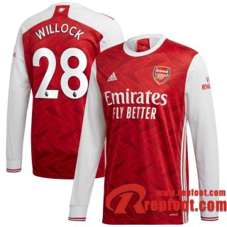 Arsenal Maillot de Willock #28 Domicile Manches longues 2020-21