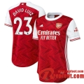 Arsenal Maillot de David Luiz #23 Domicile Femme 2020-21