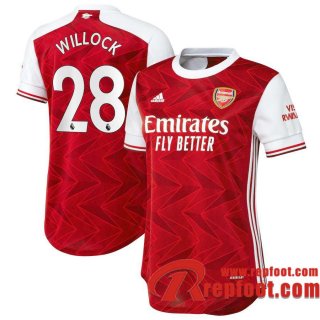 Arsenal Maillot de Willock #28 Domicile Femme 2020-21