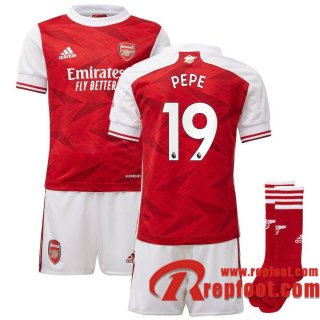 Arsenal Maillot de Pepe #19 Domicile Enfant 2020-21