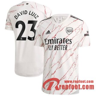 Arsenal Maillot de David Luiz #23 Exterieur 2020-21