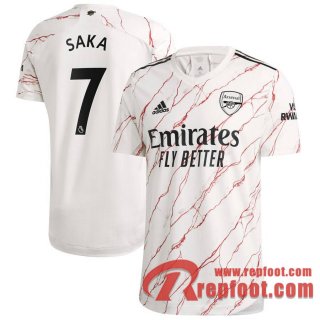 Arsenal Maillot de Saka #7 Exterieur 2020-21