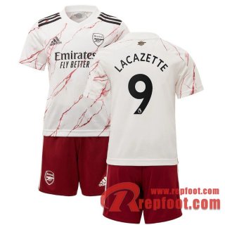 Arsenal Maillot de Lacazette #9 Exterieur Enfant 2020-21