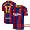 Barcelone Maillot de Antoine Griezmann #17 Domicile 2020-21 Barcelone Maillot de Antoine Griezmann #17 Domicile 2020-21
