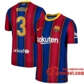 Barcelone Maillot de Piqué #3 Domicile 2020-21
