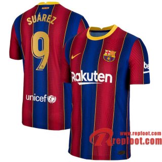 Barcelone Maillot de Luis Suárez #9 Domicile 2020-21