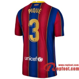 Barcelone Maillot de Piqué #3 Domicile Enfant 2020-21