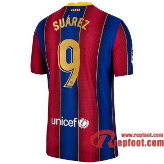 Barcelone Maillot de Luis Suárez #9 Domicile Enfant 2020-21