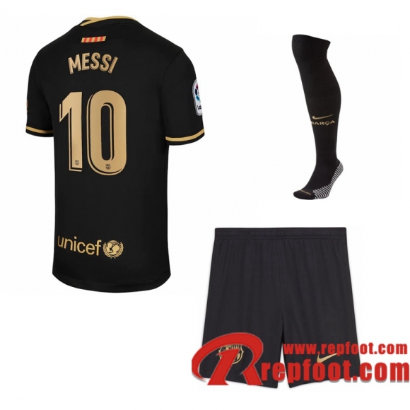 Barcelone Maillot de Lionel Messi #10 Exterieur Enfant 2020-21