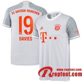 Bayern Munich Maillot de Alphonso Davies #19 Exterieur 2020-21