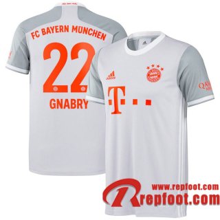Bayern Munich Maillot de Serge Gnabry #22 Exterieur 2020-21