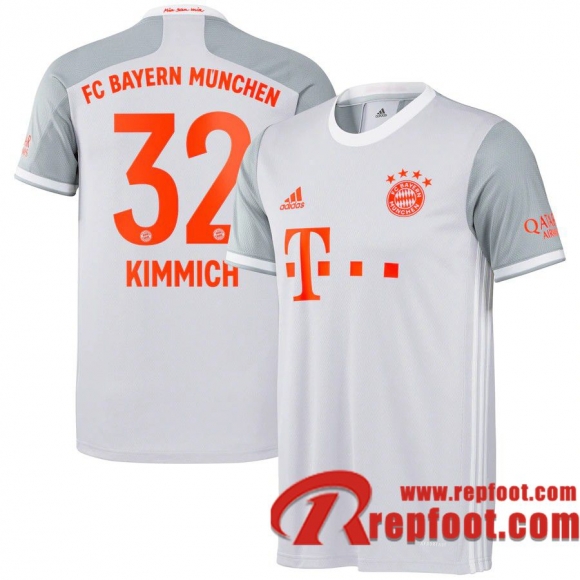 Bayern Munich Maillot de Joshua Kimmich #32 Exterieur 2020-21  Bayern Munich Maillot de Joshua Kimmich #32 Exterieur 2020-21