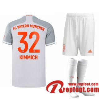 Bayern Munich Maillot de Joshua Kimmich #32 Exterieur Enfant 2020-21