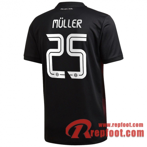 Bayern Munich Maillot de Thomas Muller #25 Third Enfant 2020-21