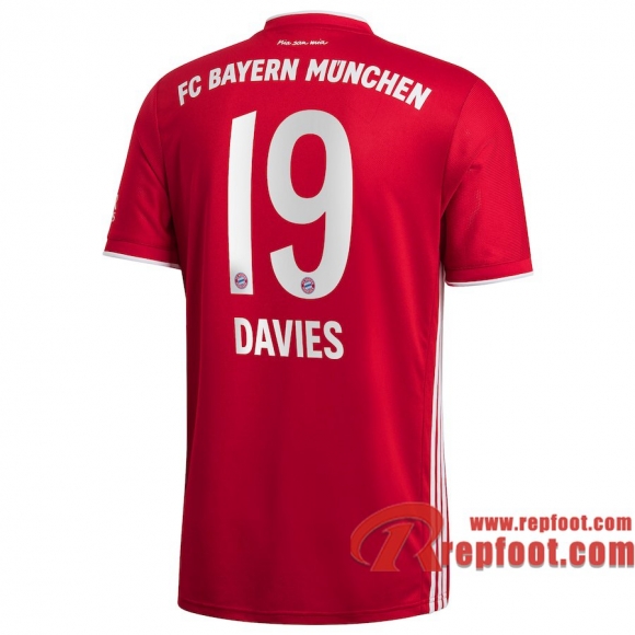 Bayern Munich Maillot de Alphonso Davies #19 Domicile Enfant 2020-21 Bayern Munich Maillot de Alphonso Davies #19 Domicile Enfant 2020-21