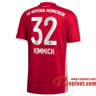 Bayern Munich Maillot de Joshua Kimmich #32 Domicile Enfant 2020-21