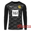 Borussia Dortmund Maillot de Gardien 2020-21 - Noir Manches longues