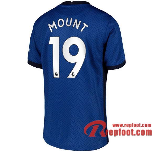 Chelsea Maillot de Mason Mount #19 Domicile Enfant 2020-21