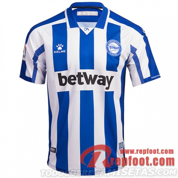 Deportivo Alavés Maillot de Domicile 2020-21