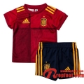 Espagne Maillot de Enfant Domicile EURO 2020