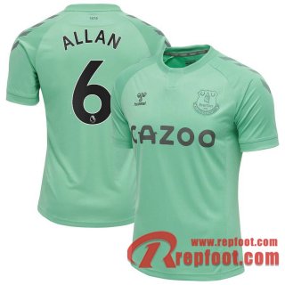 Everton Maillot de Allan #6 Third 2020-21