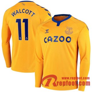 Everton Maillot de Walcott #11 Exterieur Manches longues 2020-21