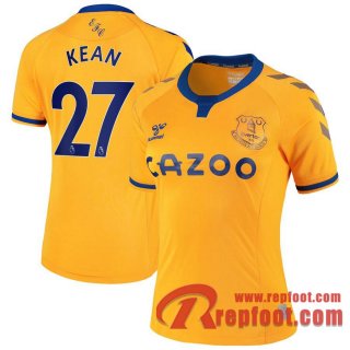 Everton Maillot de Kean #27 Exterieur Femme 2020-21