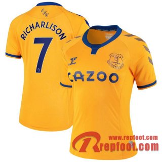 Everton Maillot de Richarlison #7 Exterieur Femme 2020-21