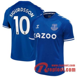 Everton Maillot de Sigurdsson #10 Domicile 2020-21