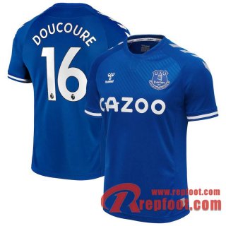Everton Maillot de Doucoure #16 Domicile 2020-21