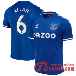 Everton Maillot de Allan #6 Domicile 2020-21