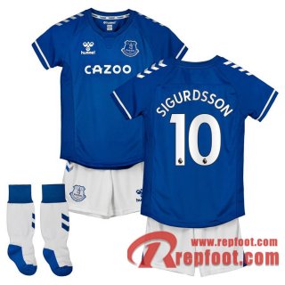 Everton Maillot de Sigurdsson #10 Domicile Enfant 2020-21