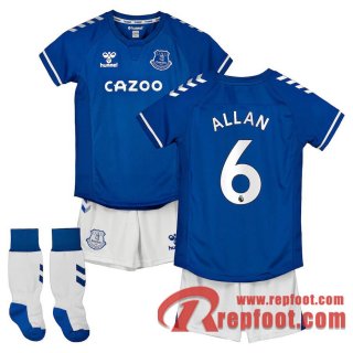 Everton Maillot de Allan #6 Domicile Enfant 2020-21