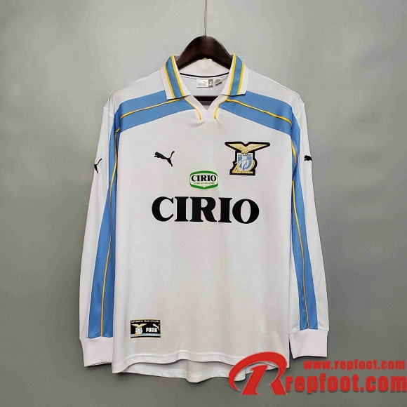 Retro Maillot de foot 00/01 Lazio Manche Longue Exterieur