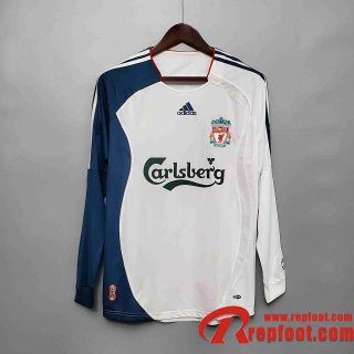 Retro Maillot de foot 06/07 Manche Longue Liverpool Exterieur