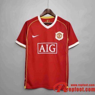 Retro Maillot de foot 06/07 Manchester United Domicile