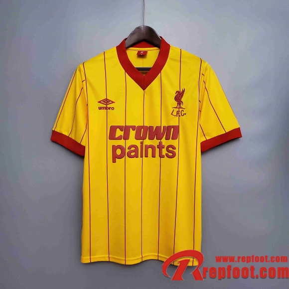 Retro Maillot de foot 1984 Liverpool Exterieur