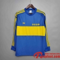 Retro Maillot de foot Manche Longue 1981 Boca Juniors Domicile