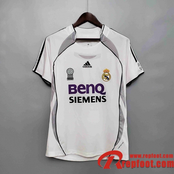 Retro Maillot de foot Real Madrid 06/07 Domicile