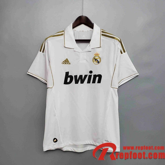 Retro Maillot de foot Real Madrid 11/12 Domicile