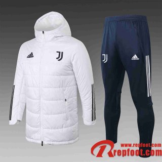 Doudoune Du Foot Juventus blanc 2020 2021 H0003