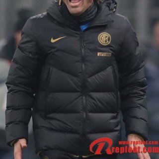 Doudoune Du Foot Inter Milan Noir 2020 2021 H0007