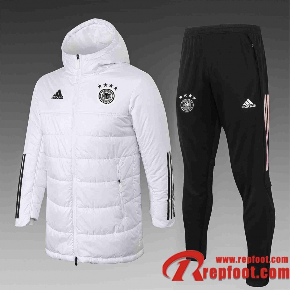 Doudoune Du Foot Allemagne blanc 2020 2021 H0017