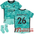 Liverpool Maillot de Robertson #26 Exterieur Enfant 2020-21