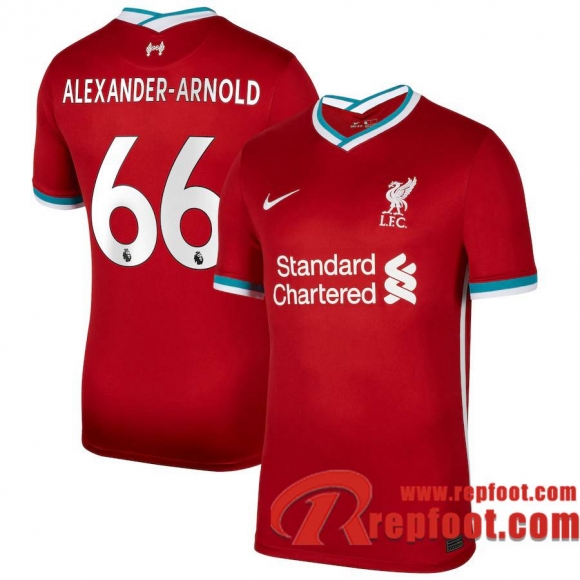 Liverpool Maillot de Trent Alexander-Arnold #66 Domicile 2020-21