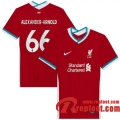 Liverpool Maillot de Trent Alexander-Arnold #66 Domicile Femme 2020-21