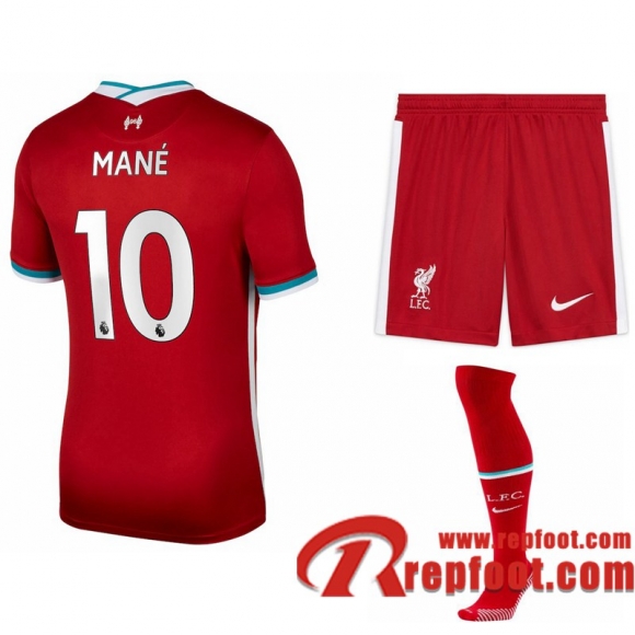 Liverpool Maillot de Sadio Mane #10 Domicile Enfant 2020-21