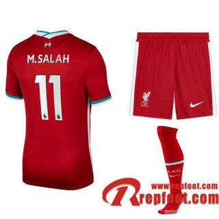 Liverpool Maillot de Mohamed Salah #11 Domicile Enfant 2020-21