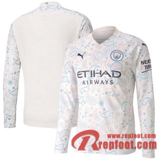 Manchester City Maillot de Third Manches longues 2020-21