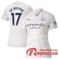 Manchester City Maillot de De Bruyne #17 Third Femme 2020-21